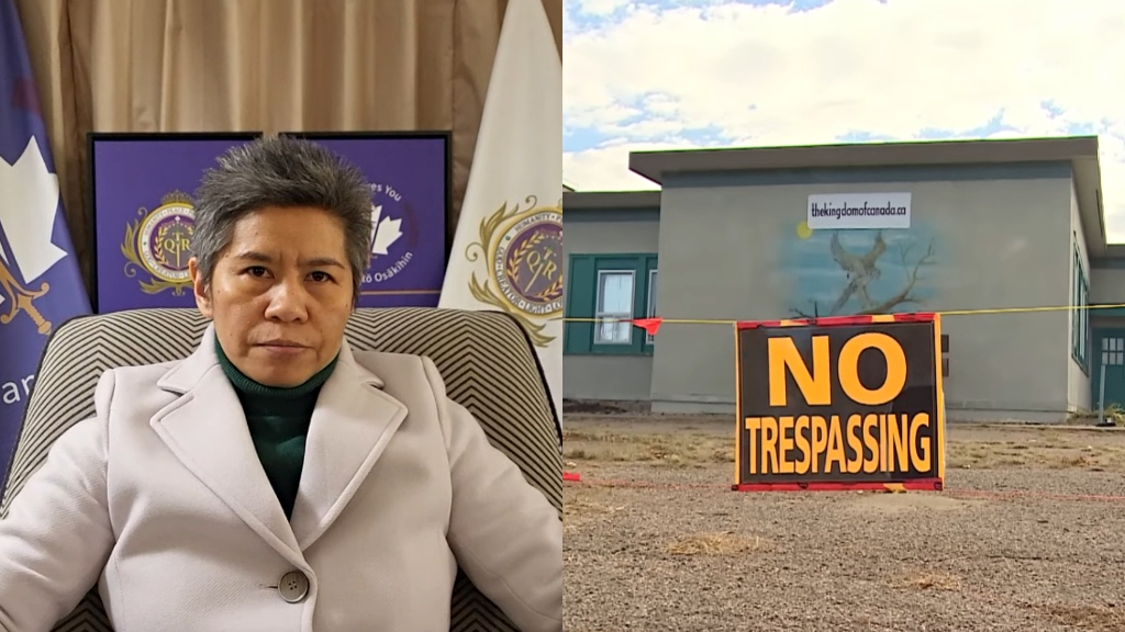 QAnon ‘Queen of Canada’ group threatens village with executions for ‘treason’