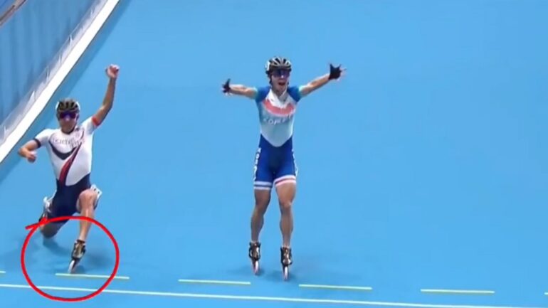 Premature celebration costs S. Korean roller-skaters gold medal, military service exemption