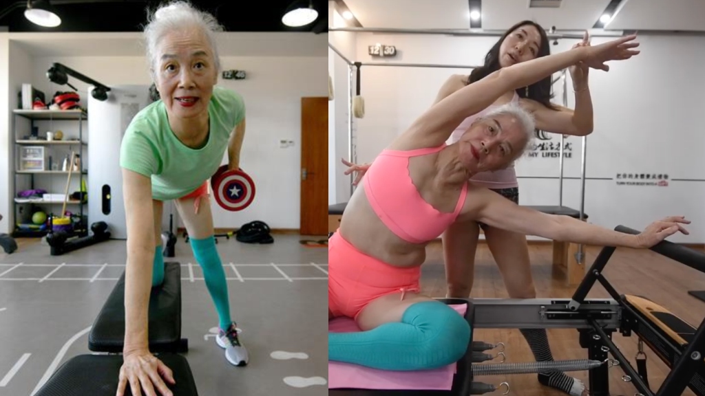 ‘Most beautiful yoga grandma in China’: 78-year-old woman goes viral for her physique