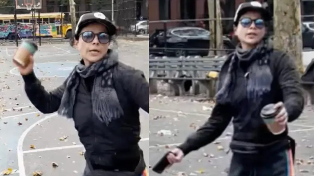 Woman charged with hate crimes for throwing coffee on Indian American man and his toddler