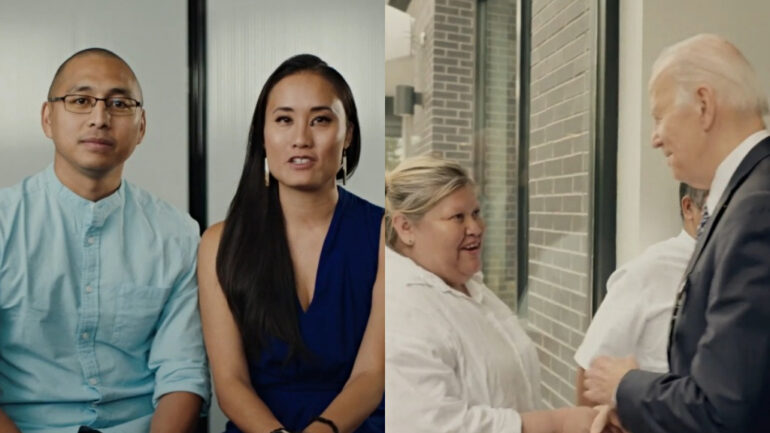 Biden launches first TV ad targeting AAPI voters
