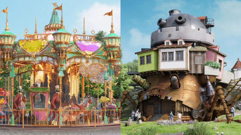 Preview: Ghibli Park to open Valley of Witches area featuring Howl’s castle, Kiki’s house