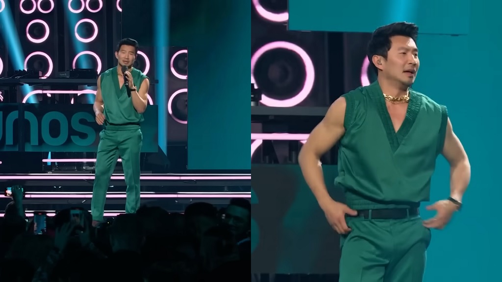 Simu Liu channels his Kenergy into live 'I'm Just Ken' performance