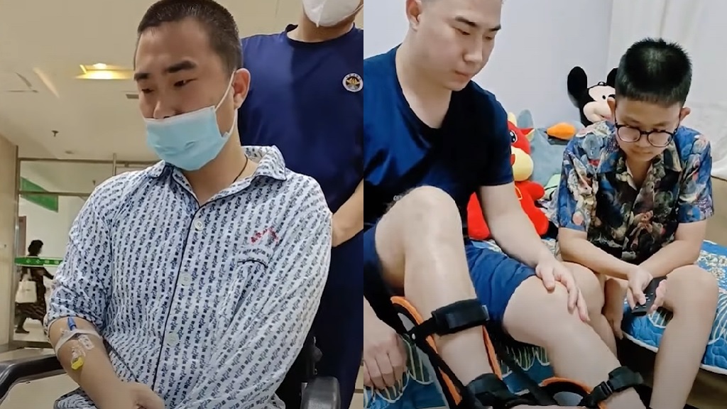 Chinese firefighter suffers brain damage after using own gas mask to save girl