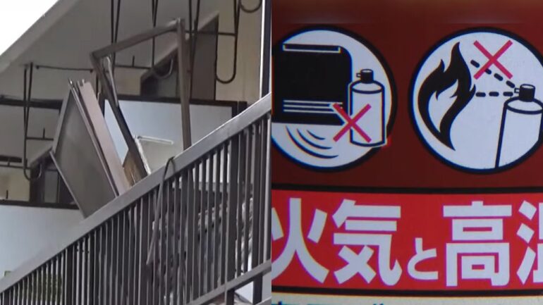 Japanese man blows up his home while trying to kill cockroach