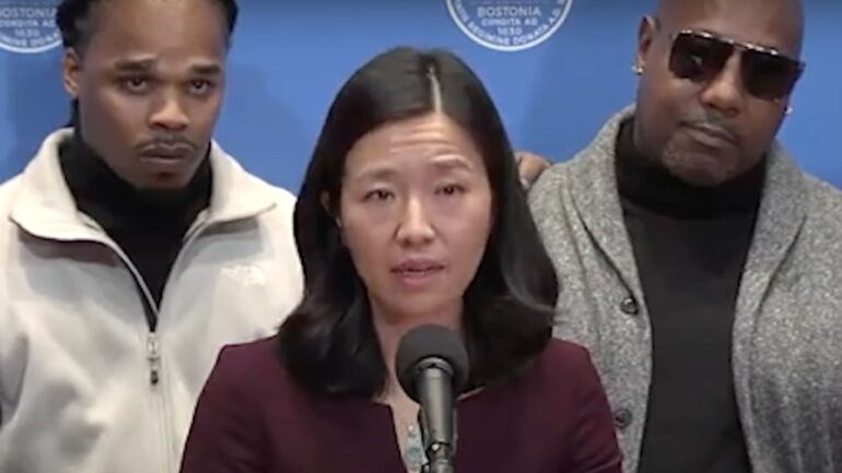 Boston mayor Michelle Wu apologizes to 2 black men wrongfully accused of 1989 murder