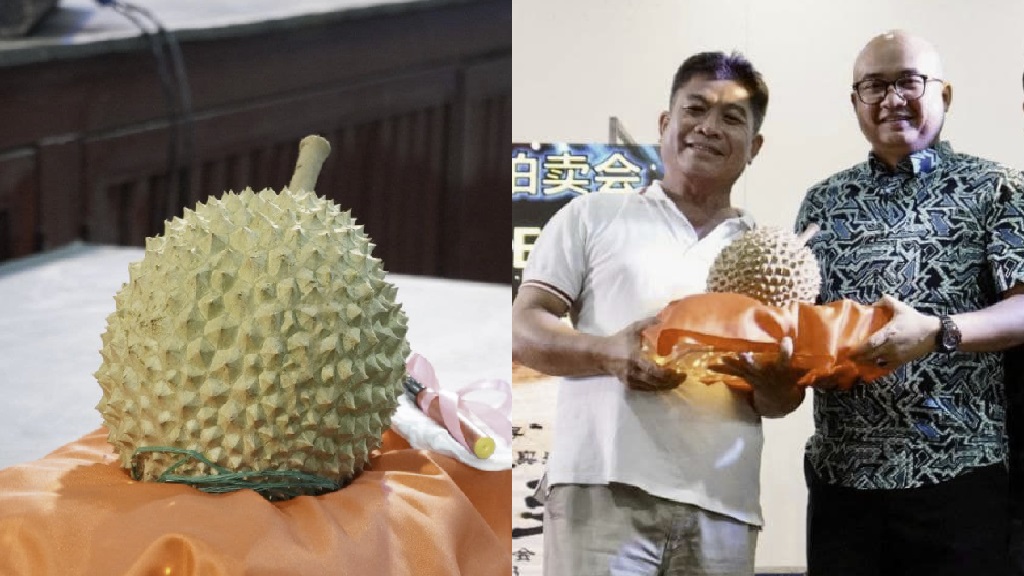 Durian sells for over $39,000 at auction in Malaysia