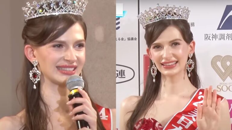 Model of Ukrainian descent becomes Miss Japan 2024, sparking debate