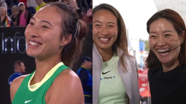 Inspired by tennis legend Li Na, China’s Zheng Qinwen reaches first Grand Slam final