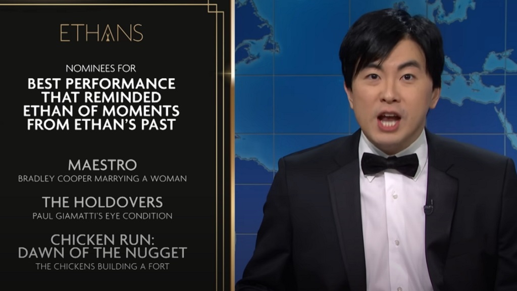 Bowen Yang leads mock awards show at 'SNL' as 'A Guy Named Ethan' - Vimarsana News