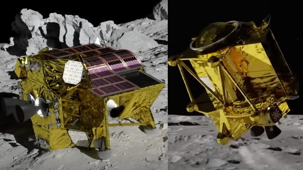 Image Reveals Japan’s Historic SLIM Spacecraft Landed Upside Down On ...