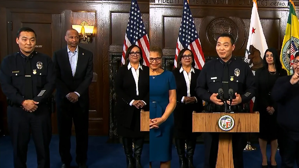 Los Angeles police names first Asian American officer to lead department