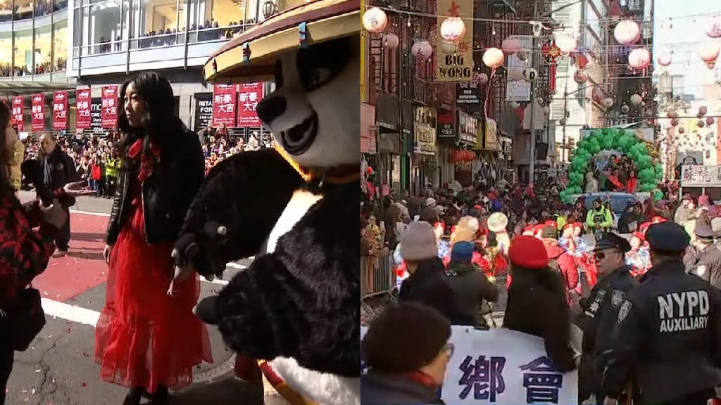 Thousands gather for Lunar New Year parades in SF, NYC Chinatown