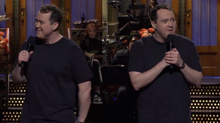 Shane Gillis mentions past firing in controversial ‘SNL’ monologue