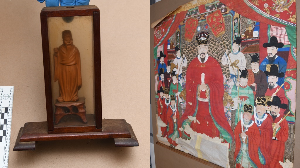 Massachusetts family helps return looted artifacts found in later father’s attic to Japan