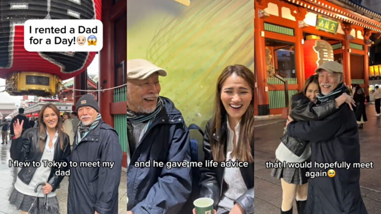 Watch: Woman left by father as a child rents man to be her ‘dad’ in Japan visit