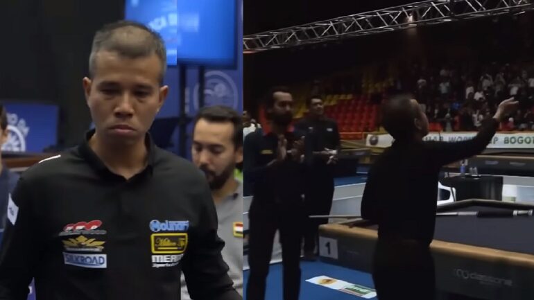 Vietnamese billiards player criticized for celebrating his world title win early