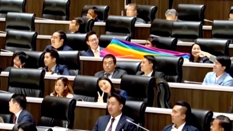 Thailand’s parliament passes bill to legalize same-sex marriage