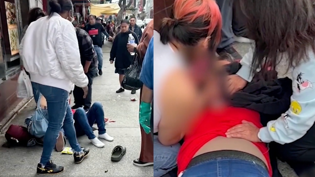 Woman in her 60s stabbed multiple times in Los Angeles Chinatown robbery