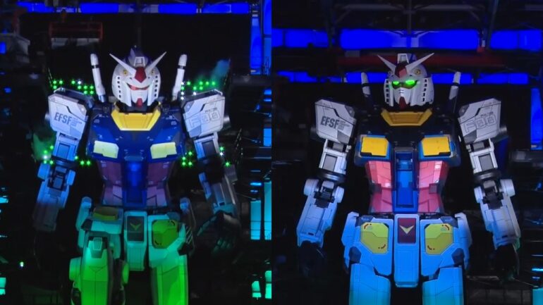Watch: Japan’s famous 60-foot-tall Gundam gives final performance