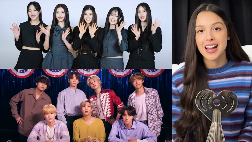BTS, NewJeans, Olivia Rodrigo among winners at 2024 iHeartRadio Music Awards