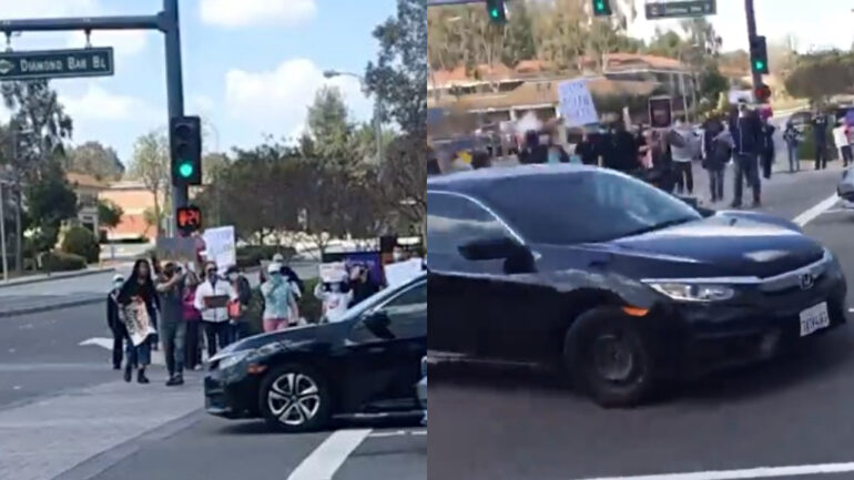 California man sentenced for driving through Stop Asian Hate rally