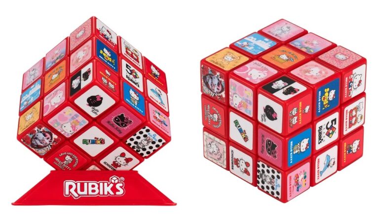 Hello Kitty is releasing a special Rubik’s Cube for her 50th anniversary