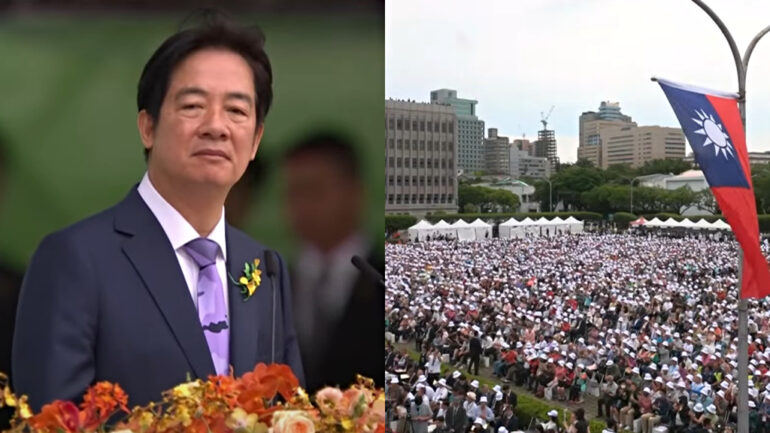 Taiwan’s new president tells China to stop threats, ‘face reality’ of Taipei’s existence