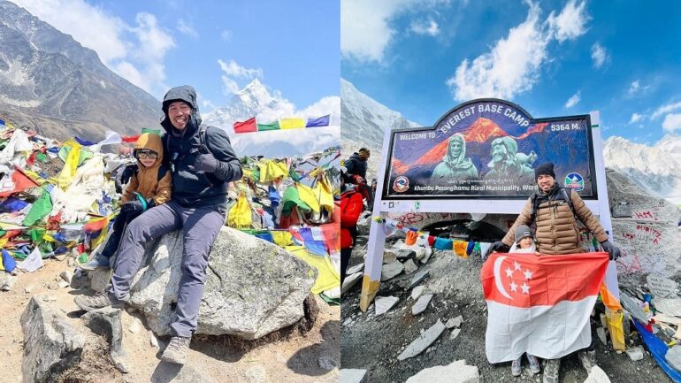 5-year-old boy becomes youngest Singaporean to reach Everest Base Camp