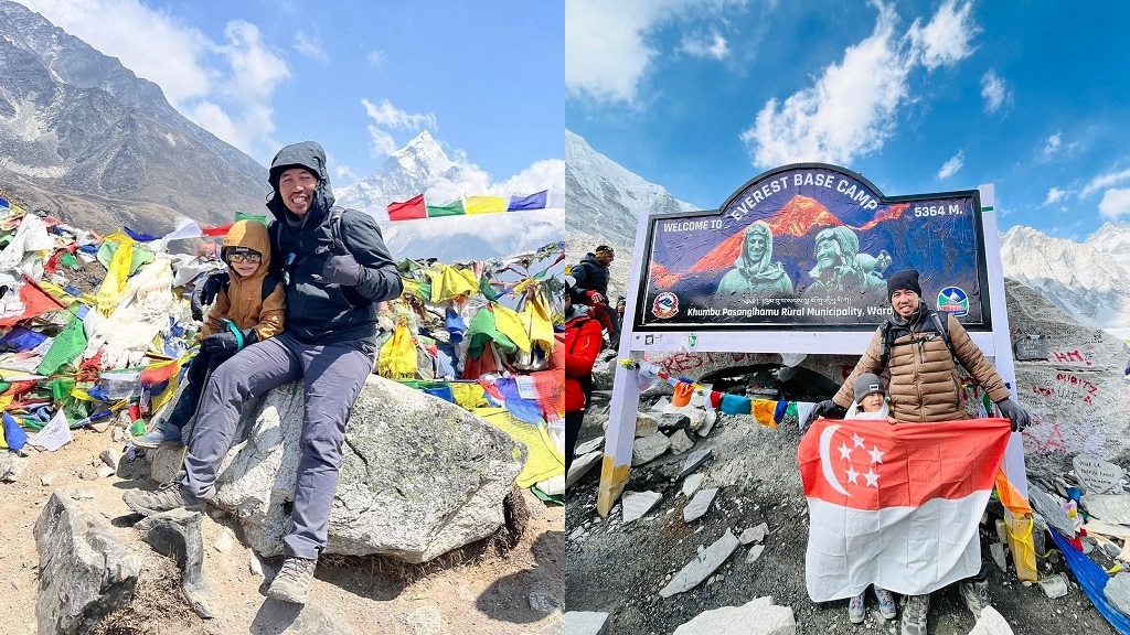 5-year-old boy becomes youngest Singaporean to reach Everest Base Camp