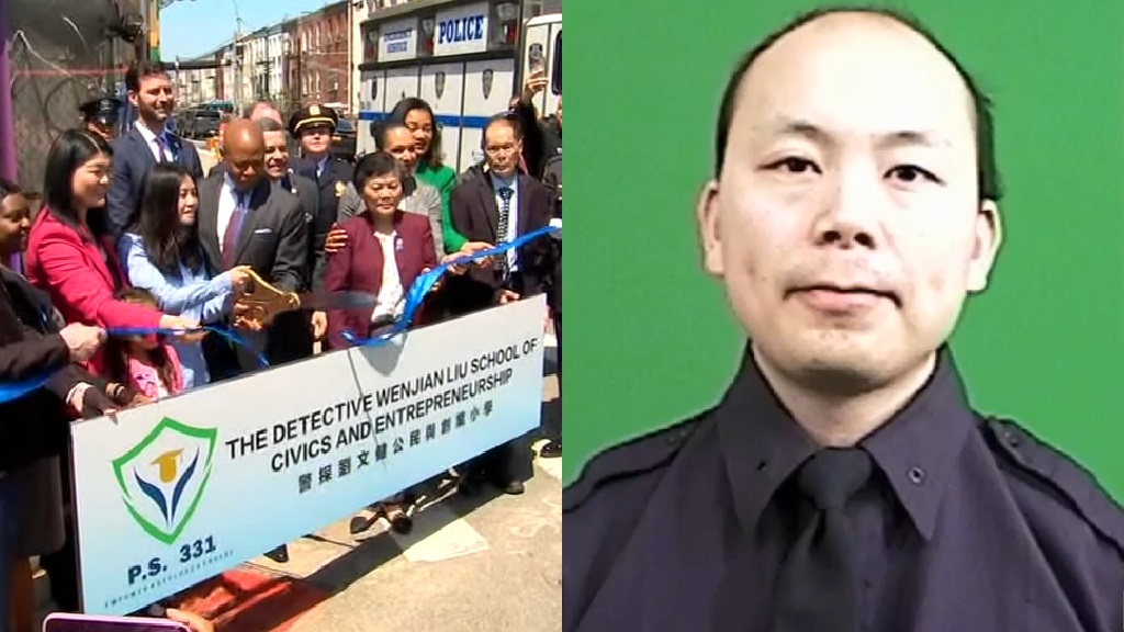 Brooklyn elementary school renamed after slain Asian American cop