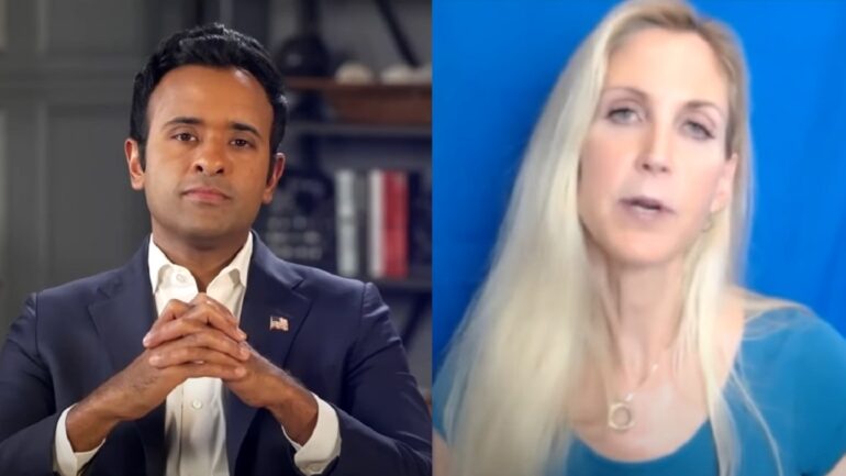 Ann Coulter tells Vivek Ramaswamy she won’t vote for him because he’s Indian