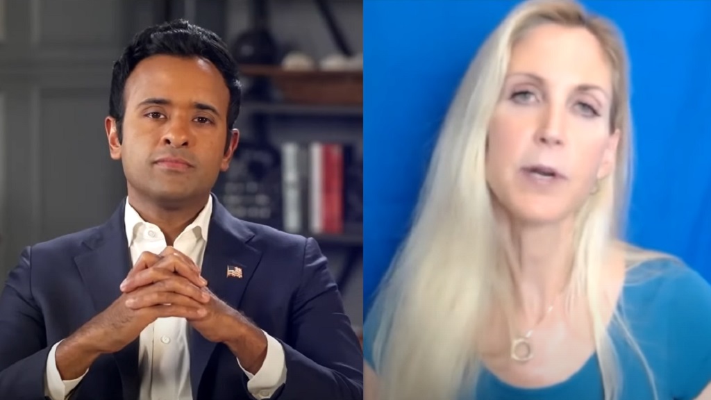 Ann Coulter tells Vivek Ramaswamy she won’t vote for him because he’s Indian