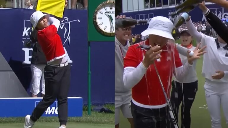South Korea’s Amy Yang wins Women’s PGA Championship on 75th attempt