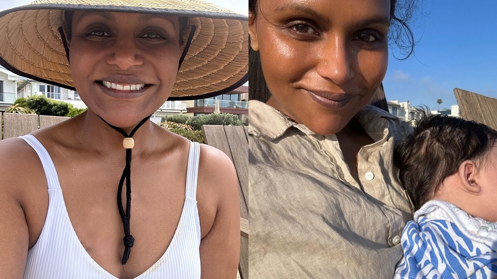 Mindy Kaling celebrates Fourth of July with baby daughter