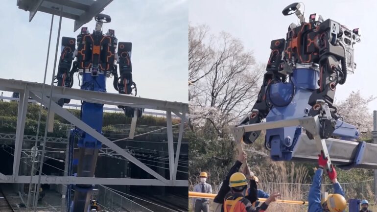 Japanese railway company employs robot