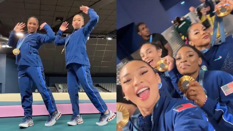 Suni Lee, US women’s gymnastics win gold at Paris Olympics