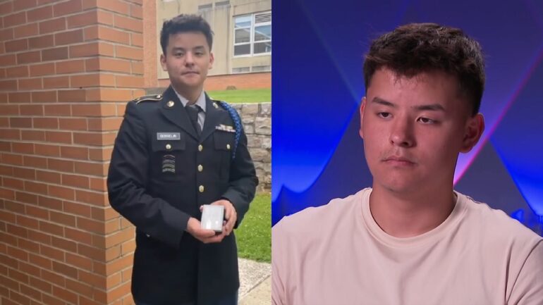 Collin Gosselin discharged from military training