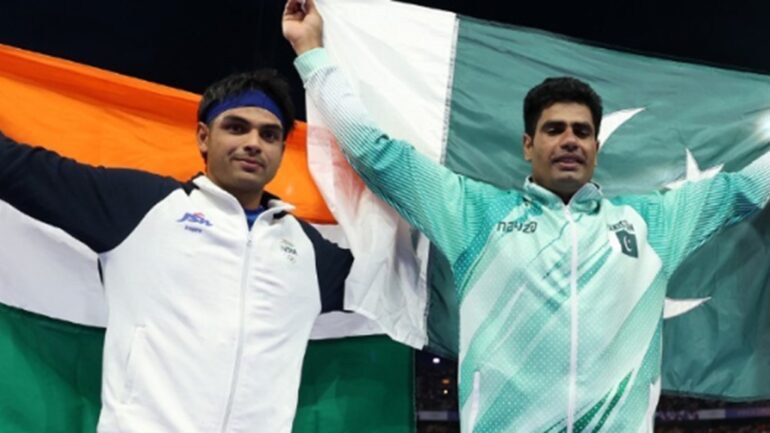 Javelin throwers sharing Olympic podium make Pakistan, India proud