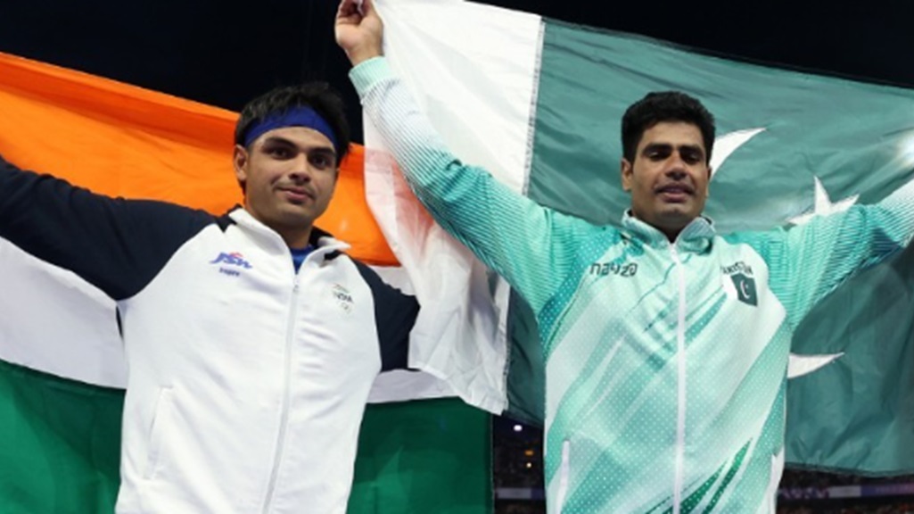 Javelin throwers sharing Olympic podium make Pakistan, India proud