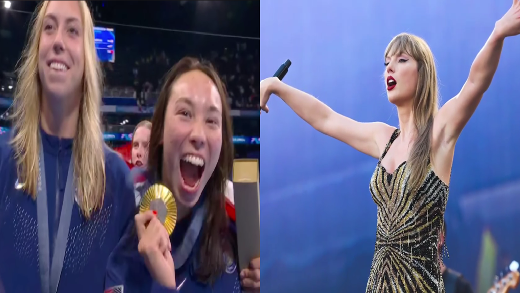 US star swimmer Torri Huske says seeing Taylor Swift is next after
