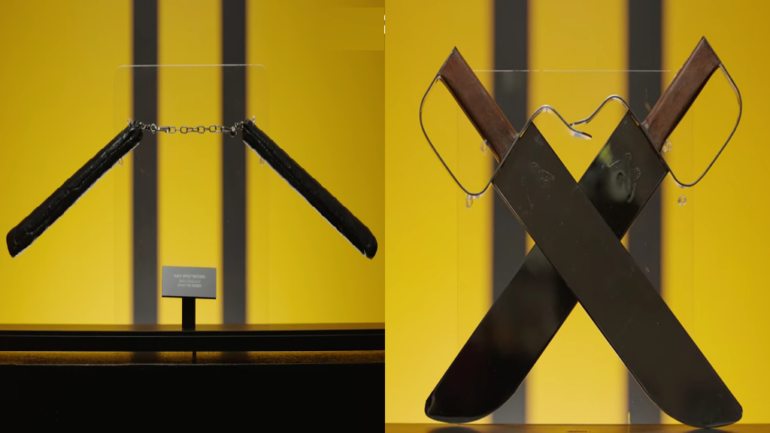 Bruce Lee’s nunchucks, swords hit Hong Kong auction