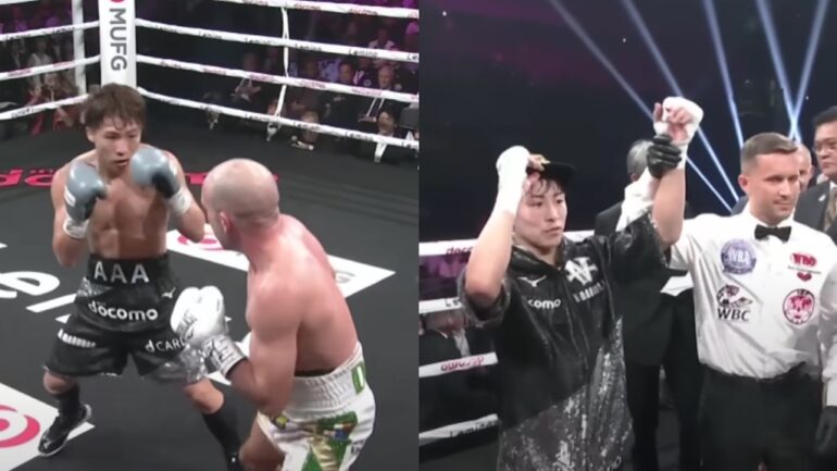 Naoya Inoue retains undisputed world super-bantamweight title