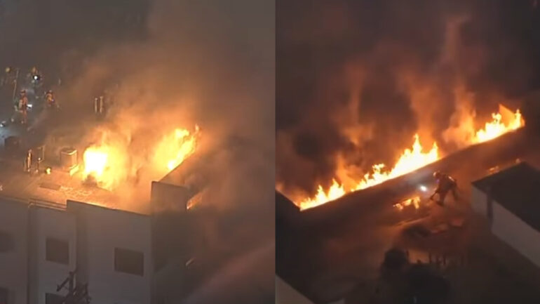 LA Chinatown residents still reeling from arson that displaced dozens