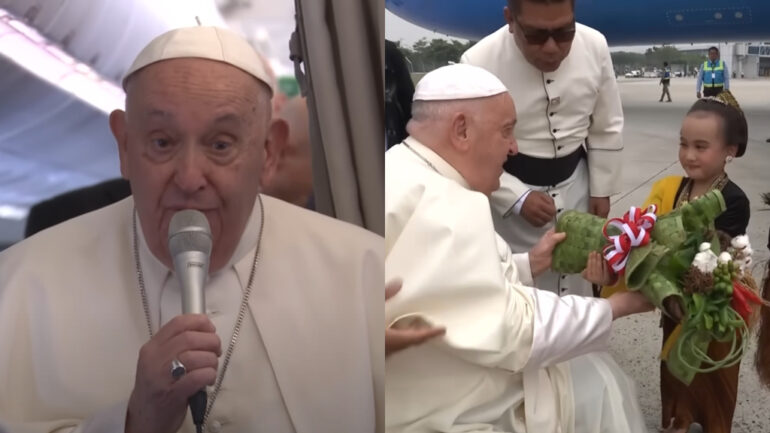 Pope Francis begins Asia-Pacific tour in Indonesia