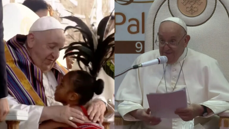 Pope Francis arrives in East Timor, the world’s 2nd most Catholic country