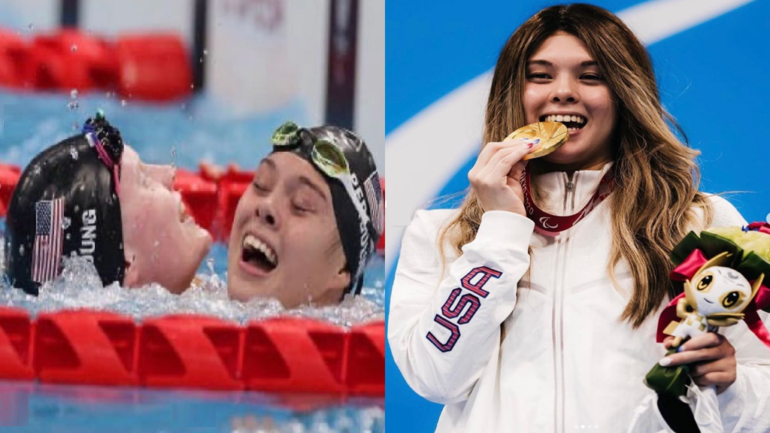 Filipino American swimmer claims USA’s first Paralympics 2024 gold