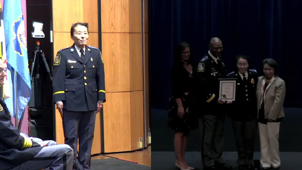 Baltimore County PD promotes its first Asian American woman lieutenant