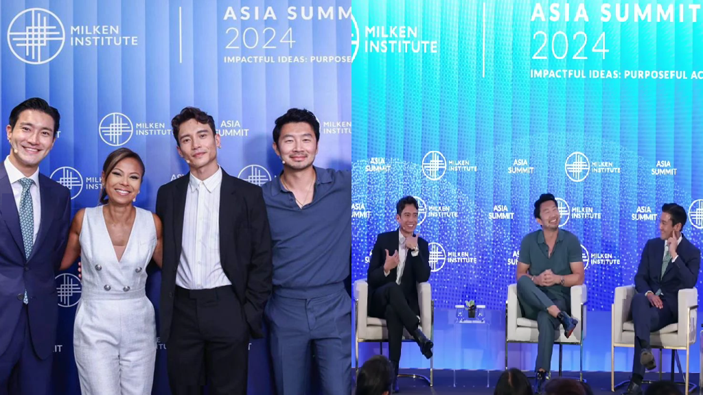 Hollywood stars spotlight Asian representation at Singapore summit