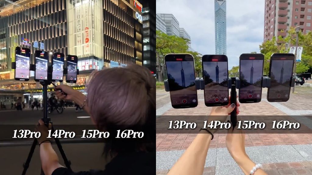 Viral video compares photos from 4 different iPhone Pro generations